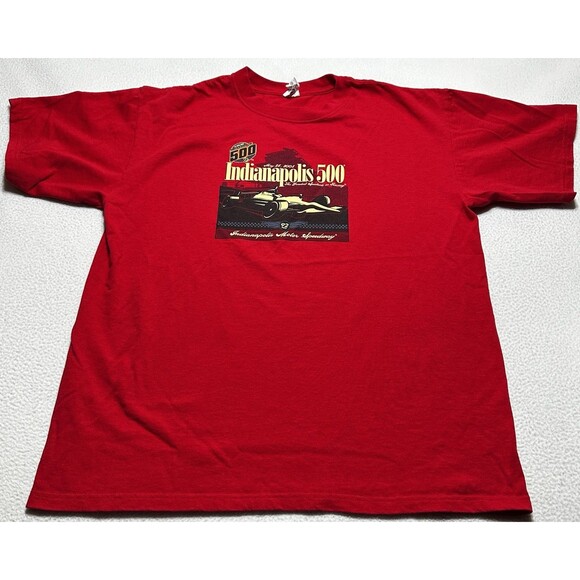 92 Running Indy 500 May 25 2008 T-Shirt Size Large Indianapolis Motor Speedway - Picture 2 of 7